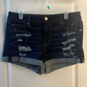 AE American Eagle High Rise Short Shorts
